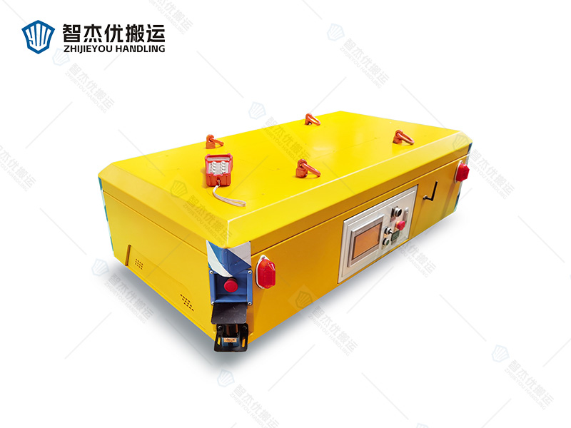 舵轮全向移动无轨车