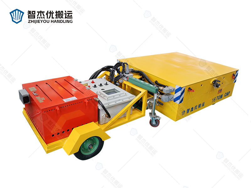 防爆蓄电池全向移动无轨车