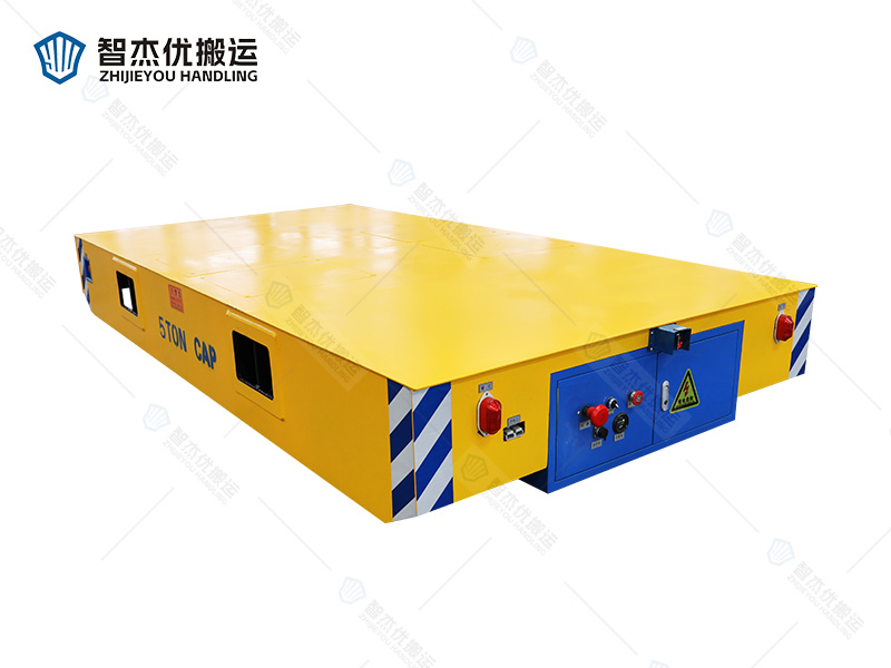 5吨车间物料周转无轨地平车